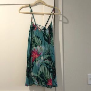 Show Me Your Mumu floral print mini dress